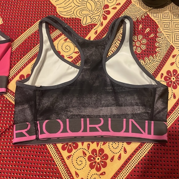 Under Armour Heat Gear Superman and Batman Sports Bras - set of 2 - Picture 6 of 7